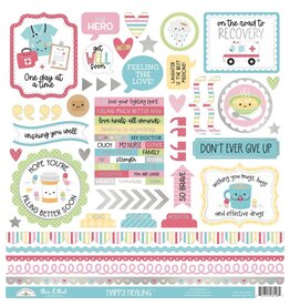 Doodlebug Design Happy Healing - This That Stickers
