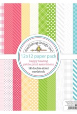 Doodlebug Design Happy Healing Petite Prints 12x12 Paper Pack