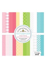 Doodlebug Design Happy Healing Petite Prints 12x12 Paper Pack