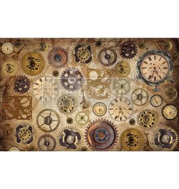 Re-Design with Prima Decoupage Decor Tissue Paper - Timeworks - 1 sheet, 19"x30"