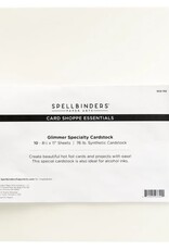 Spellbinders Glimmer Specialty Cardstock 10 pack - 76 lb Synthetic Cardstock