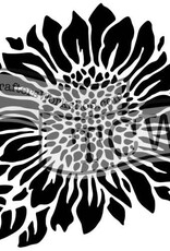 THE CRAFTERS WORKSHOP 6x6 Stencil Joyful Sunflower
