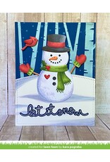 Lawn Fawn Winter Big Scripty Words - Hot Foil Plates