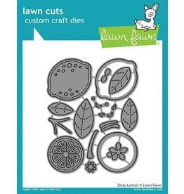 Lawn Fawn Zesty Lemon - Lawn Cuts