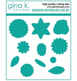 Gina K. Designs Beautiful Butterflies 3- Die
