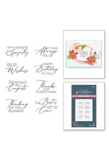 Spellbinders The Timeless Collection -  Always You Timeless Sentiments Press Plates