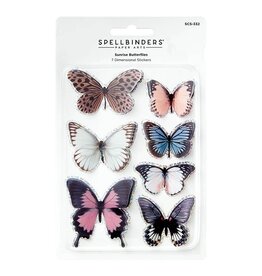 Spellbinders The Timeless Collection - Sunrise Butterflies Stickers