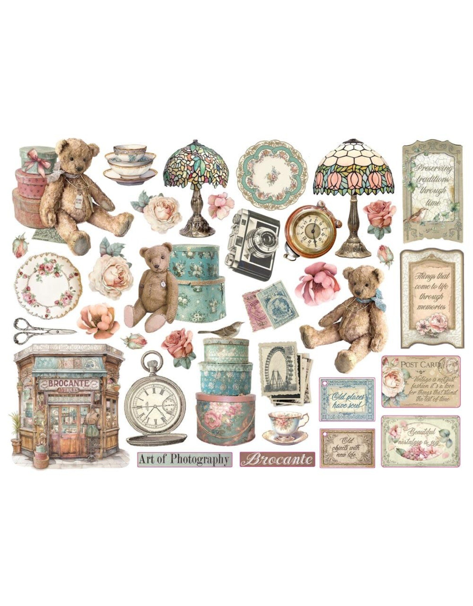 Stamperia Brocante Die Cuts