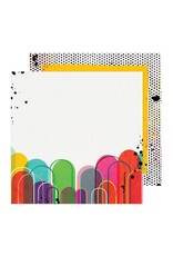 AMERICAN CRAFTS Bold and Bright - 12x12 paper - Prism