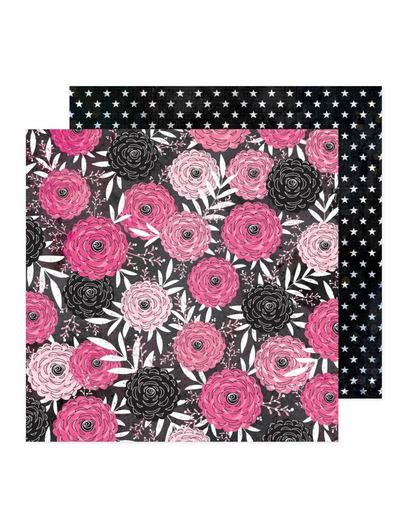 Vicki Boutin Bold and Bright - 12x12 paper - Full Bloom