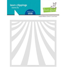 Lawn Fawn Draped Ribbon - Stencil