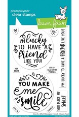 Lawn Fawn Give It A Whirl Messages Friends - Stamp