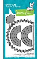 Lawn Fawn Ta-Da! Diorama! Sunburst Window Add-On - Lawn Cuts