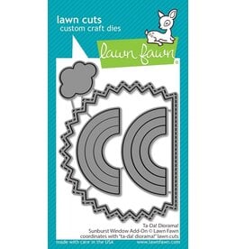 Lawn Fawn Ta-Da! Diorama! Sunburst Window Add-On - Lawn Cuts