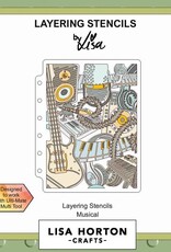 Lisa Horton Crafts Musical - Layering Stencils