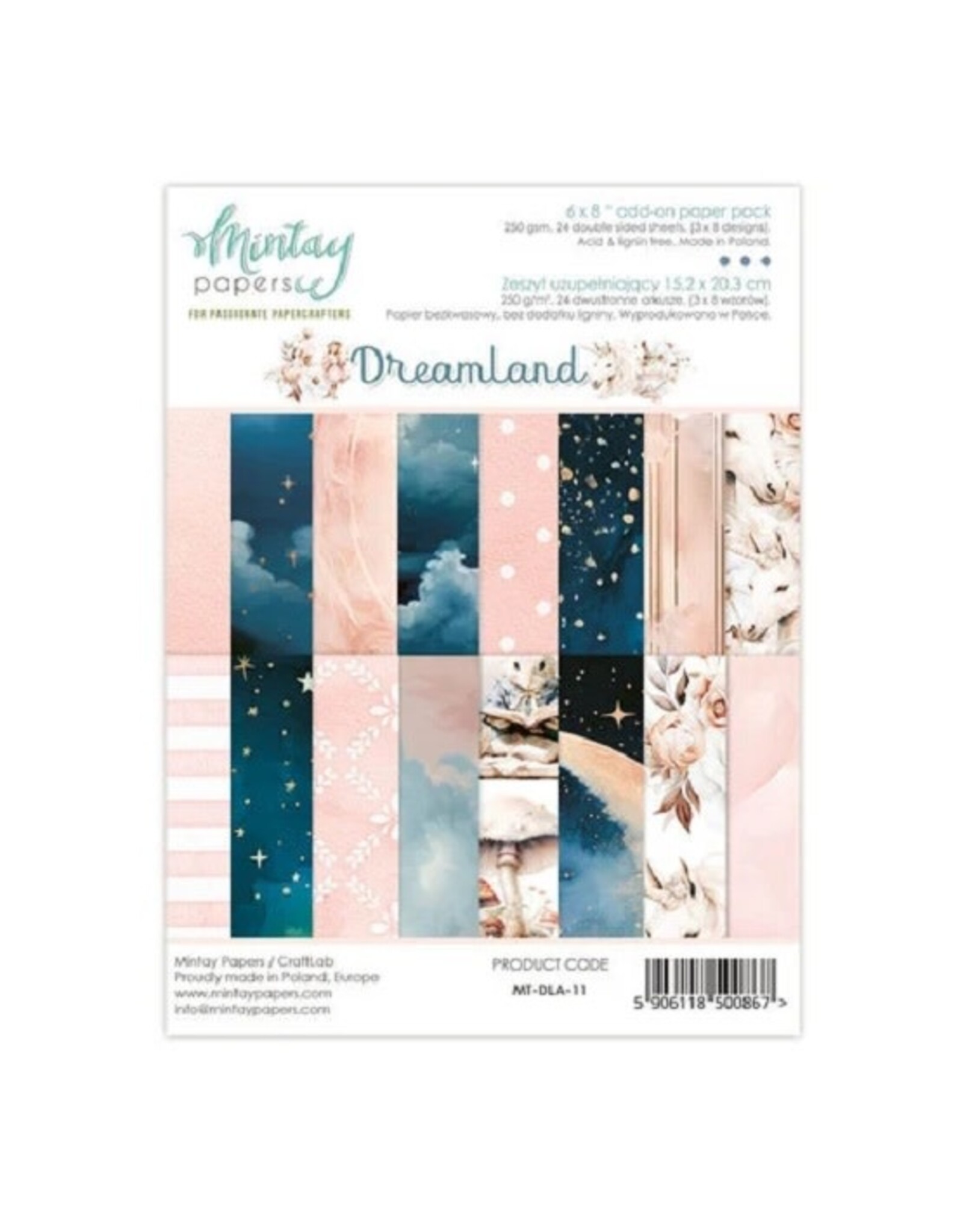 Mintay Papers Dreamland 6 x 8 Add-On Paper Pad