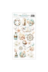 Mintay Papers Coastal Memories 6 x 12 Paper Stickers - Elements