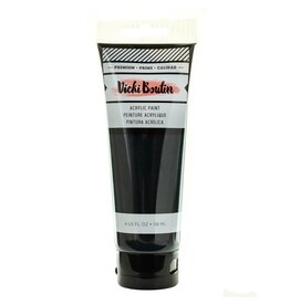 AMERICAN CRAFTS Vicki Boutin Mixed Media Paint 4 oz - Black