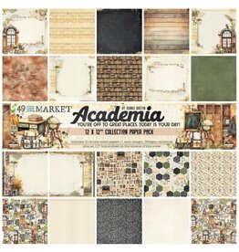 49 AND MARKET Academia 12X12 Collection Pack