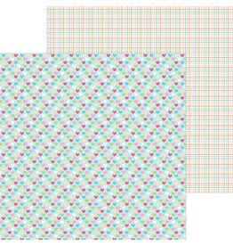 Doodlebug Design Happy Healing - Happy Heart - 12x12 Pattern Paper
