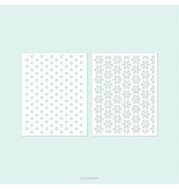 Concord & 9TH Dots & Blossoms - Stencils  (4.75x6)