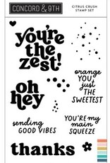 Concord & 9TH Citrus Crush Stamp Set 4x6