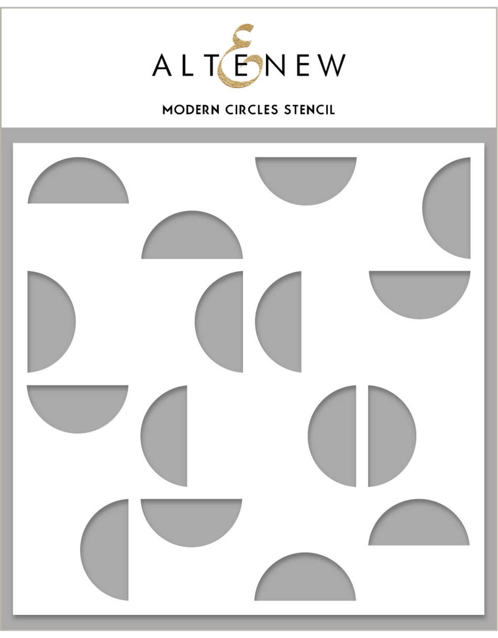 ALTENEW Modern Circles Stencil