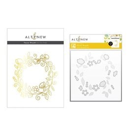 ALTENEW Flower Wreath Holt Foil & Stencil