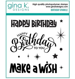 Gina K. Designs Birthday Sparkle - Stamps