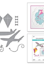 Spellbinders Tunnel Scapes Collection - Fly Away Etched Dies