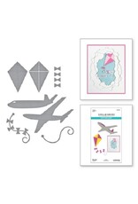 Spellbinders Tunnel Scapes Collection - Fly Away Etched Dies