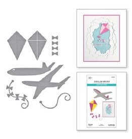 Spellbinders Tunnel Scapes Collection - Fly Away Etched Dies