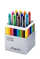 Karin Real Brush Pro 12 pc Set - Basic Colors