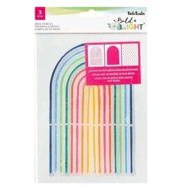 AMERICAN CRAFTS Vicki Boutin Bold and Bright Stencil - Arches