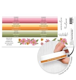 AltNew Round Ink Pads Label Set - Blushberry Bliss, Sunkissed Delights, Jade Dreams