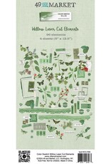 49 AND MARKET Color Swatch:   Willow Laser Cut Outs-  Elements
