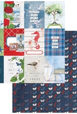 49 AND MARKET Summer Porch - 12x12 Paper - Journal Card