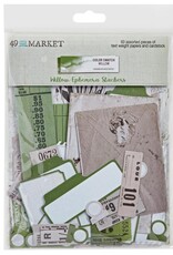 49 AND MARKET Color Swatch: Willow Ephemera Stackers