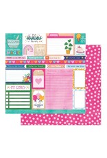 AMERICAN CRAFTS Shimelle Reasons to Smile 12x12 Paper - Feel Good