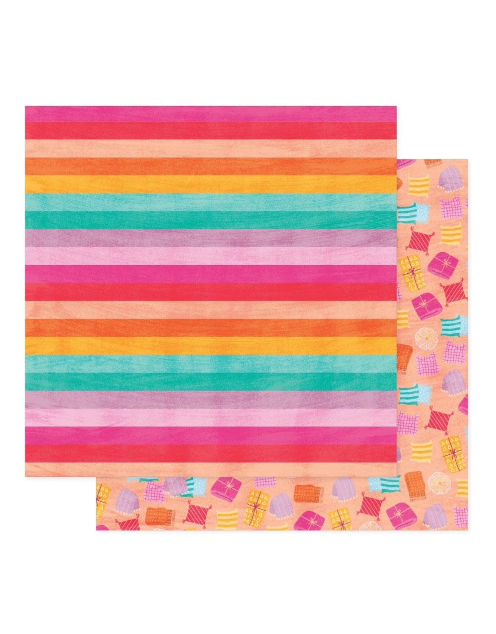 AMERICAN CRAFTS Shimelle Reasons to Smile 12x12 Paper - Rest Often