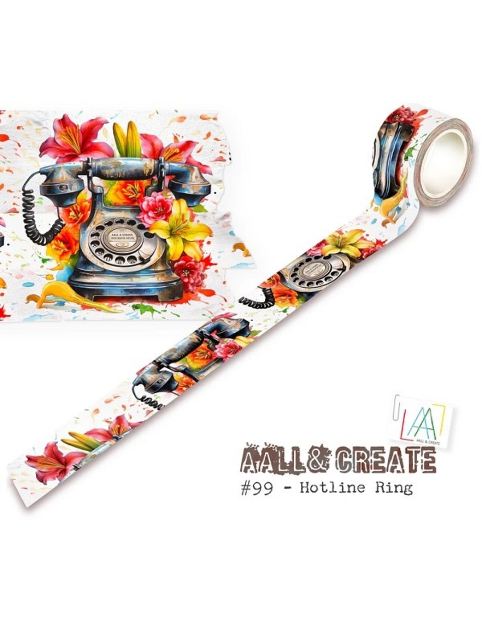 Aall and Create AALL and Create - Washi Tape - Hotline Ring