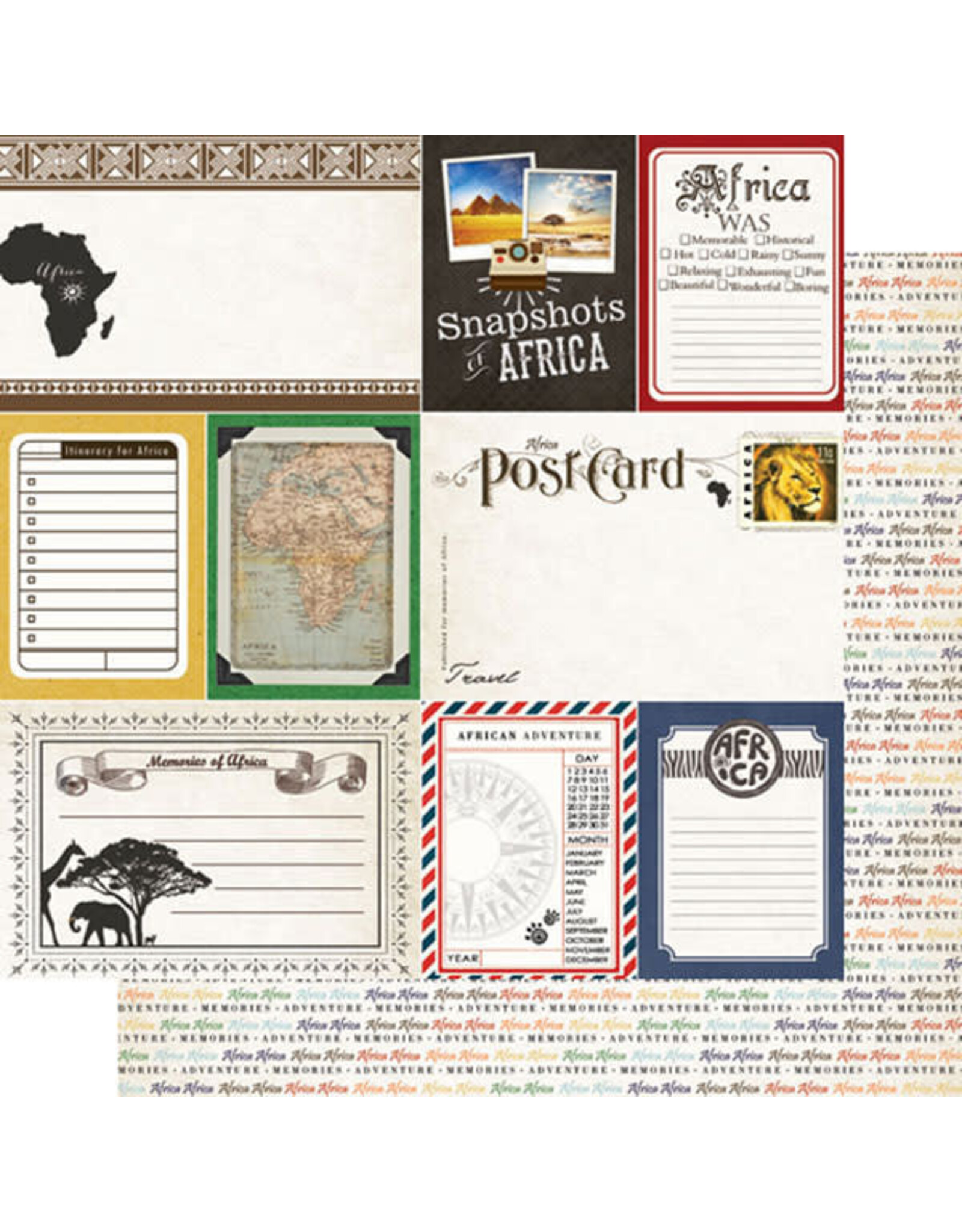 Scrapbook Customs Africa Journal paper