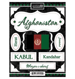 Stamping Station Afghanistan stickers