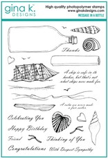 Gina K. Designs Message in a Bottle Stamp