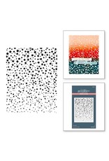 Spellbinders Home for the Holidays Collection - Sprinkled Confetti Press Plates