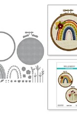 Spellbinders Nichol's Needlework Collection - Gathering Stitches Etched Dies