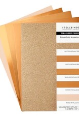 Spellbinders 8.5x11 - Rose Gold - Assorted Treasured Cardstock
