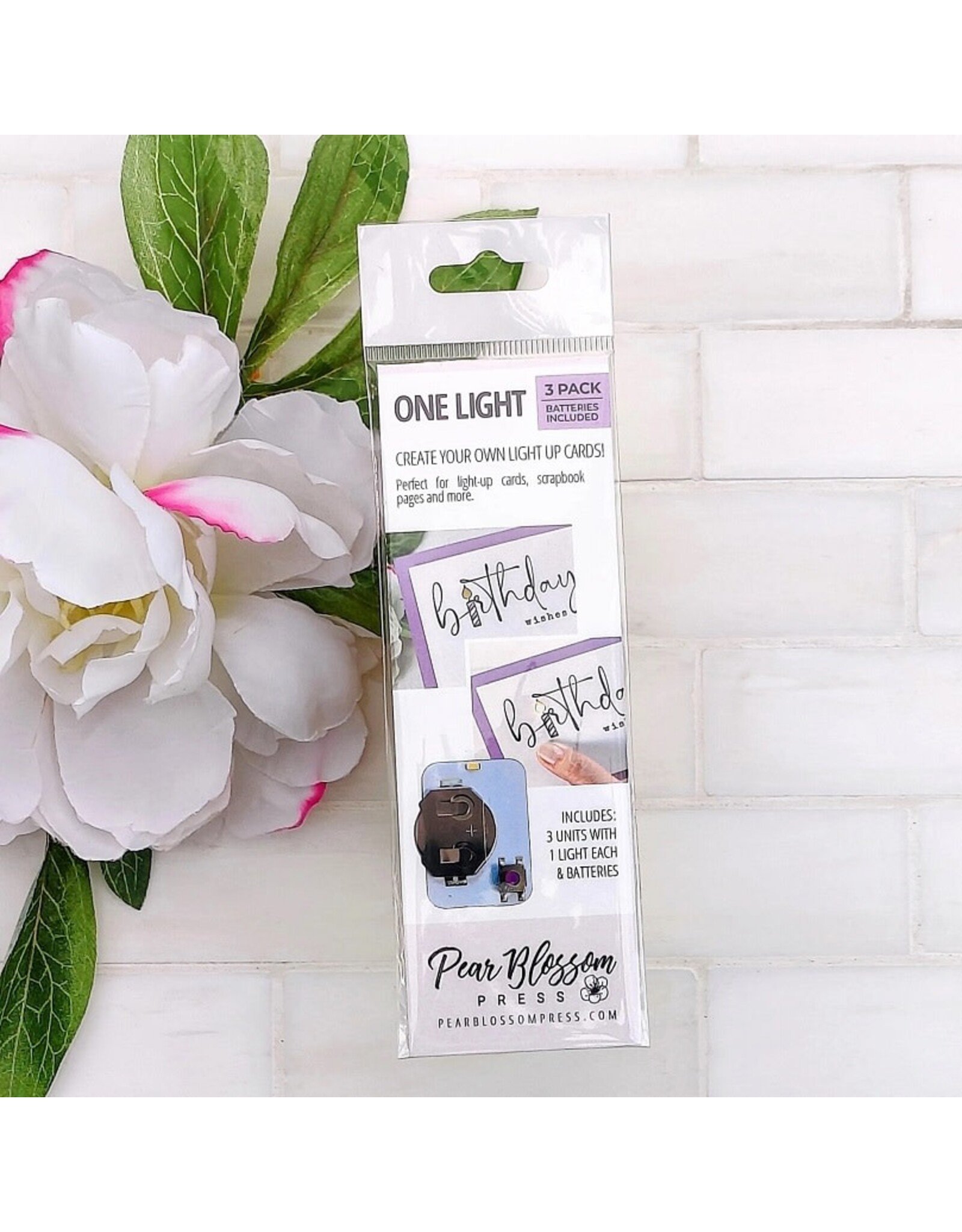 Pear Blossom Press One Light - 3 Pack