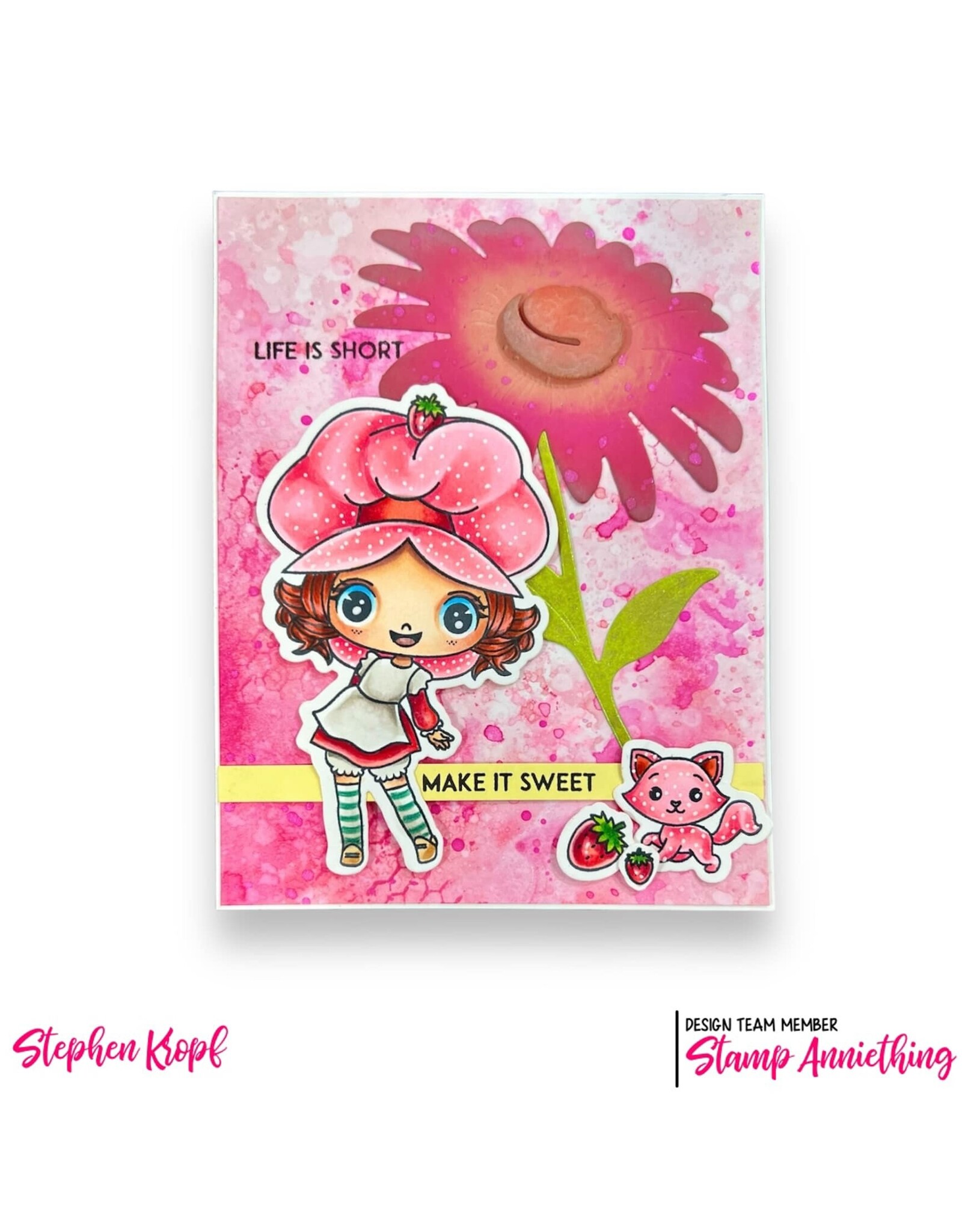 Stamp Anniething Daisies Builder Die