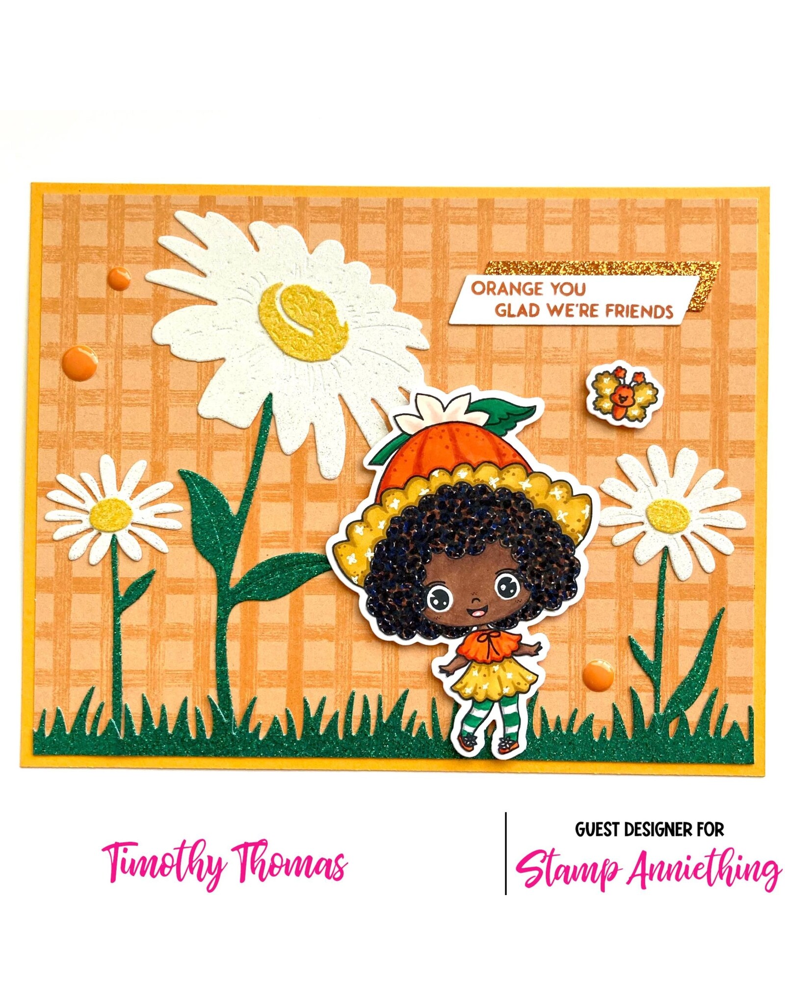 Stamp Anniething Daisies Builder Die